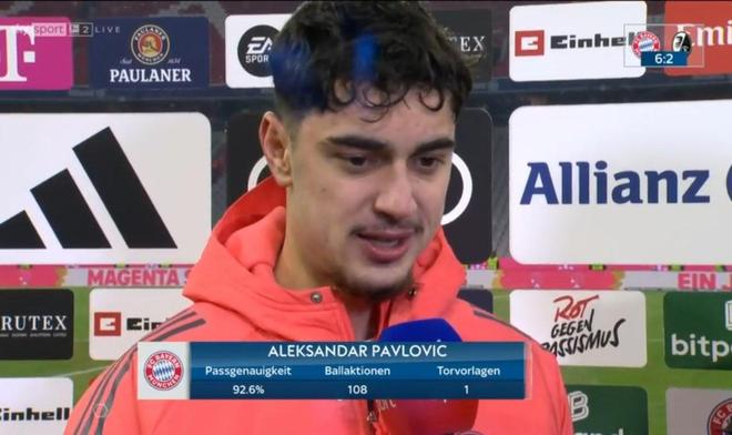 帕夫洛維奇：接下來我們會全力以赴備戰對陣阿森納的比賽