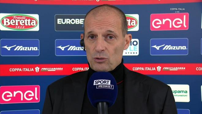 阿萊格里：我們還有整個賽季在面前，目標是重返歐冠賽場