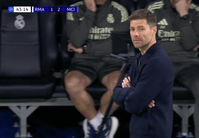 1-2被反超，皇马自1991年以来首次在欧冠先进球后半场落后