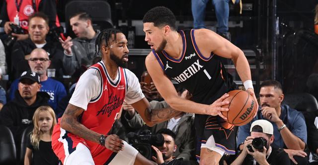 布克准三双祖巴茨21+15 太阳客场送快船四连败