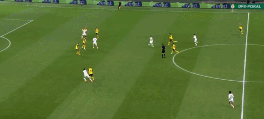 半场:多特0-1法兰克福,格策助攻克瑙夫破门