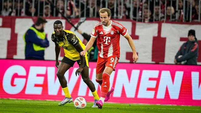 凯恩连续5场德甲破门平个人纪录,他从未连续6场顶级联赛进球