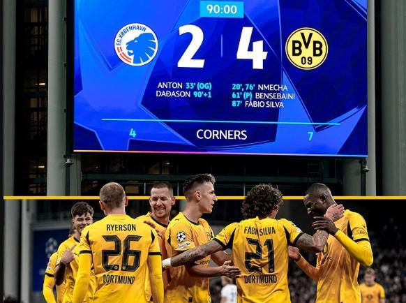 多特达成欧冠200场里程碑，参赛场次在德国球队中仅次于拜仁