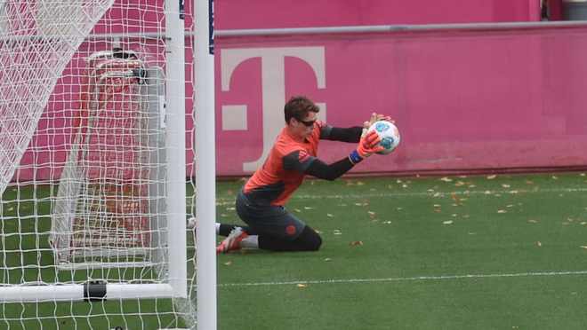 图片报：乌比格单独加练，他将顶替诺伊尔出战两场比赛