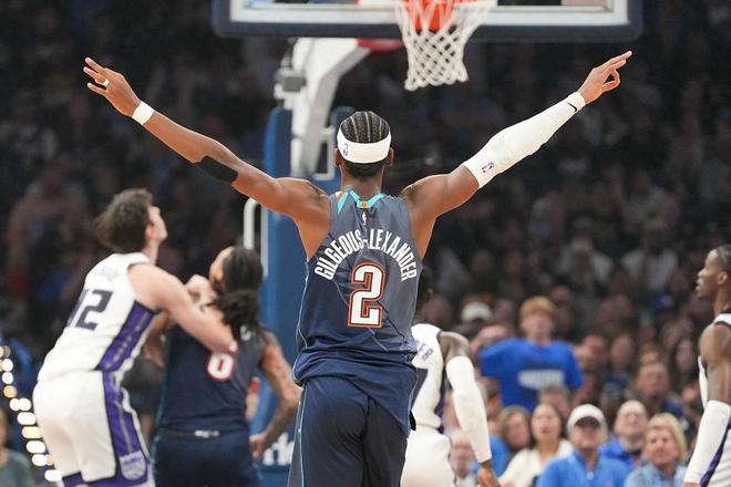 开季16战15胜，美媒预测77胜破勇士纪录！雷霆队凭啥被如此看好？