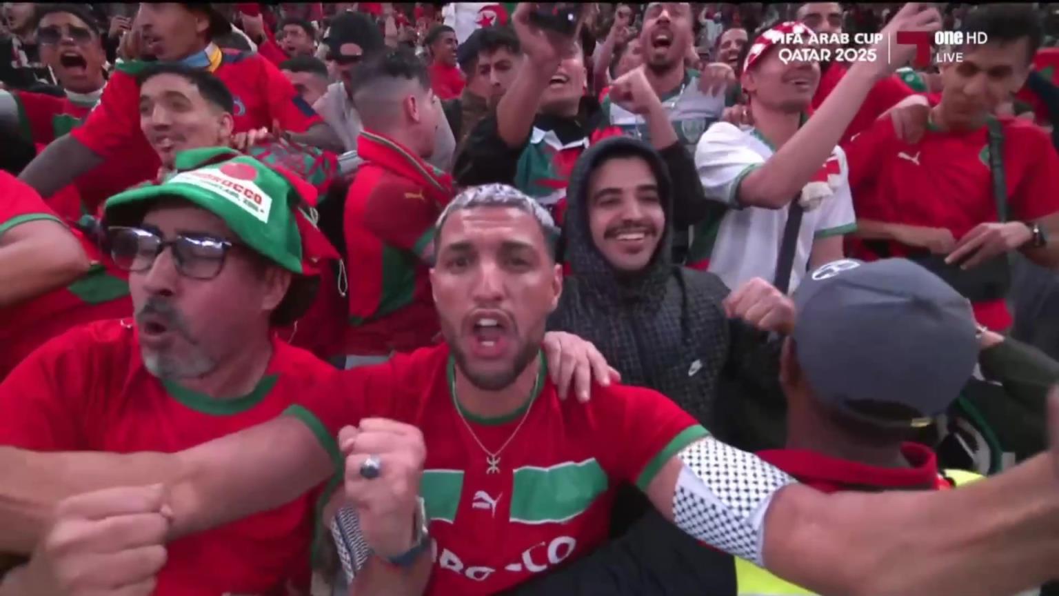 纯粹的足球夺冠！阿拉伯杯决赛，摩洛哥加时赛3-2战胜约旦夺冠！