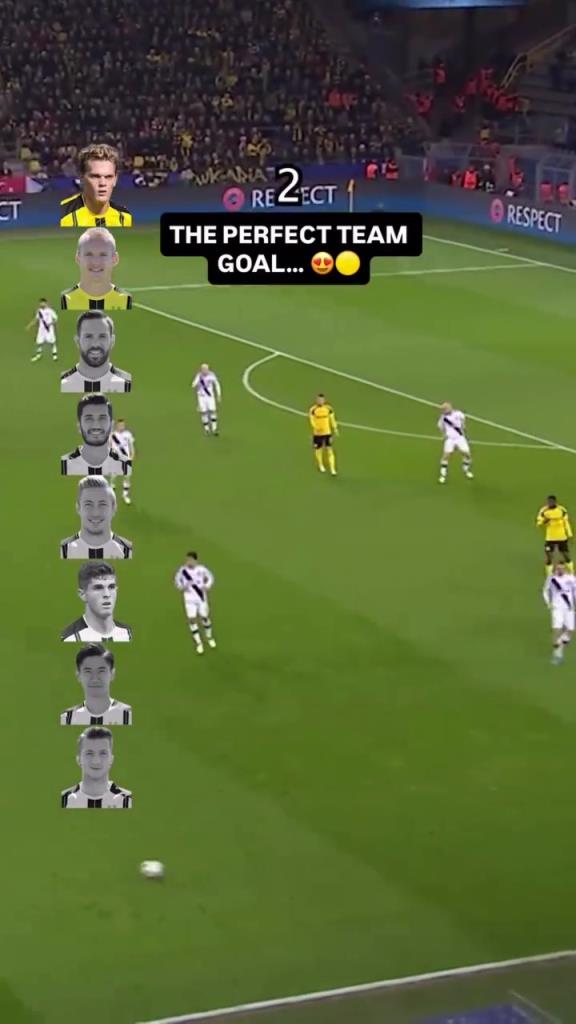 硬控对手就是不丢球！名场面：多特蒙德的团队配合由罗伊斯达阵！