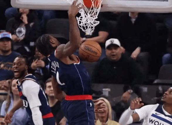 血亏！快船弃哈登捡加兰，21+7看似封神，防守却被新秀吊锤