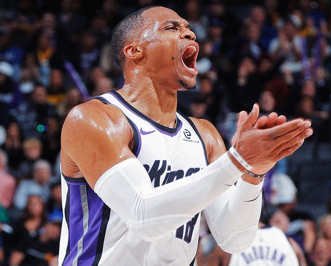 文班轰21+17+4+6仍无缘今日最佳！对不起，你碰到暴走的威少了