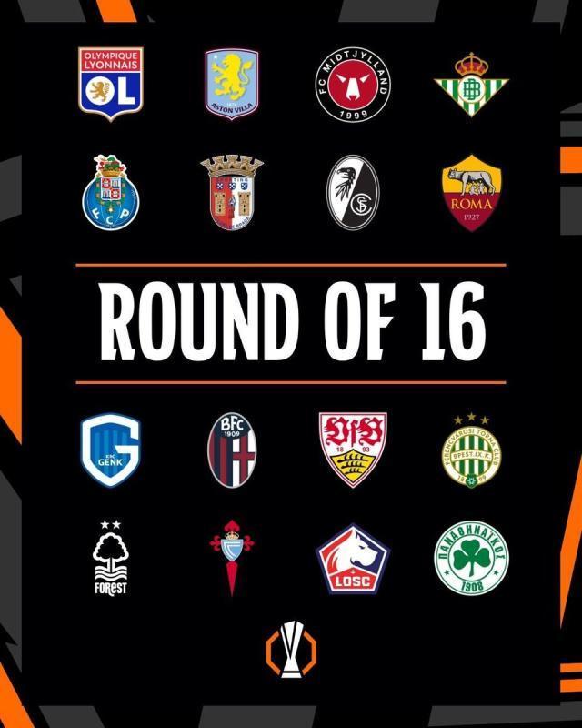 英超9队全部晋级欧战淘汰赛!意甲靠欧联欧协挽尊