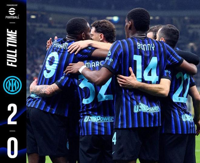 迅速调整,国米本赛季欧冠5次输球后意甲比赛保持全胜