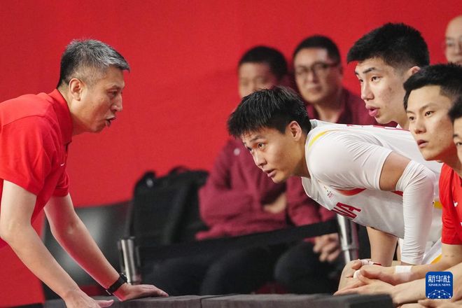 世预赛|对阵中国台北,中国男篮延续战日本时首发阵容