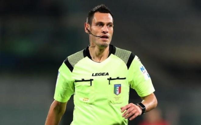 官方：意大利裁判马里亚尼执法欧冠1/8决赛首回合皇马vs曼城