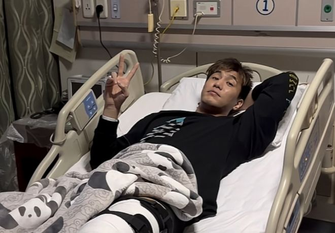 郭艾伦晒照宣布：前交叉韧带断裂手术顺利 希望再爬起来一次