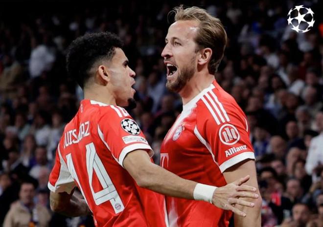 11场34球，拜仁本赛季欧冠进球数与巴黎并列第一