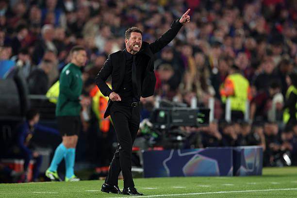 西蒙尼欧冠重拳出击 多打一人的马竞“苟”赢巴萨