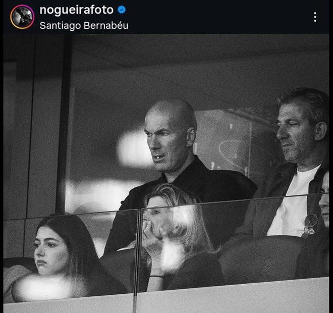 心系老东家，齐达内再次现身伯纳乌观战皇马