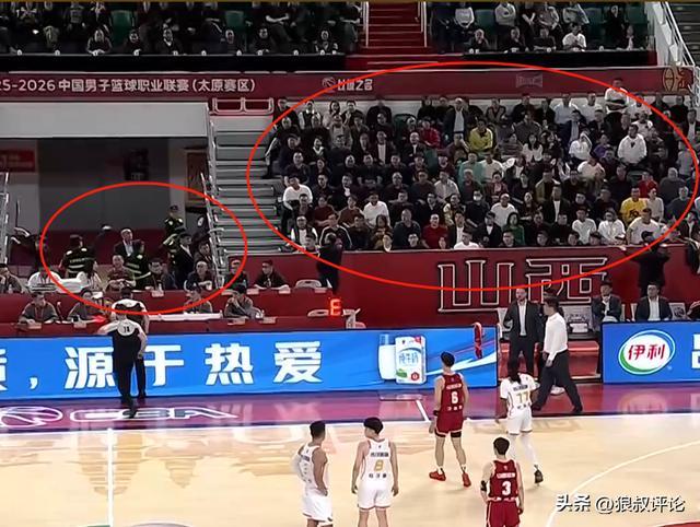 CBA罚单：山西主场观众喊“黑哨”、谩骂裁判员 核减联赛经费2万元