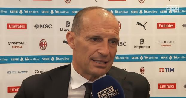 阿莱格里丨今天球迷嘘我们是合理的