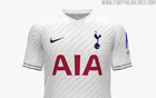 热刺下赛季主场球衣谍照更新：白色为主色调，设计简洁实用