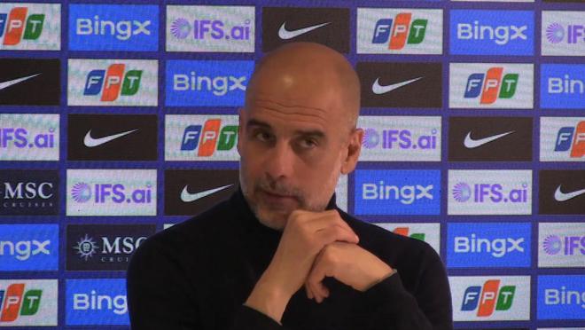 瓜帅：中场休息我什么都没干；英格兰和欧洲最好的都是阿森纳