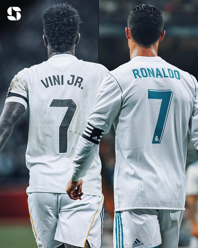 维尼修斯5个欧冠赛季参与进球上双，成为皇马继C罗之后第二人