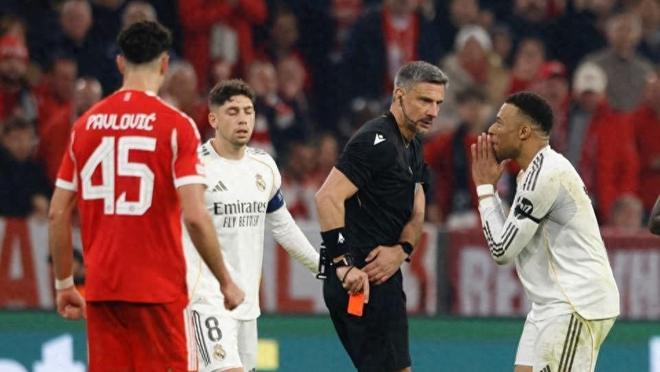 亨利犀利点评：皇马少一人还缺乏整体防守，拜仁绝不会手软