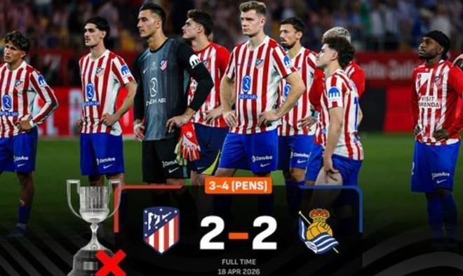 没冠军命！马竞点球崩盘，阿尔瓦雷斯难救主，西蒙尼近11年仅1冠