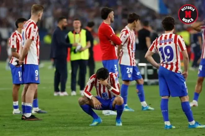 马卡：马竞全队返航时飞机上弥漫着葬礼般的氛围