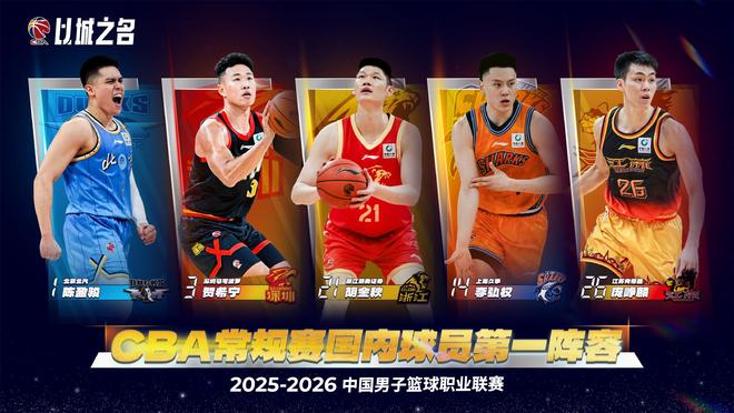 CBA官宣最佳阵容！青岛2外援入选，庞峥麟进一阵，徐昕进二阵！