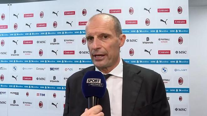 阿莱格里：还要拿6分才能万无一失，下周日踢完比赛再看局势