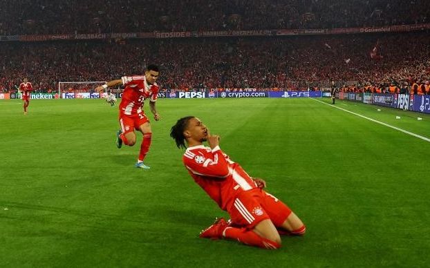 欧冠|锲而不舍！拜仁4：5落后，回到家门口依旧有希望笑到最后