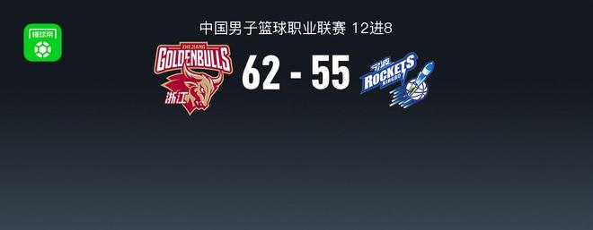 CBA战报：浙江62-55宁波，扎维尔-辛普森16分