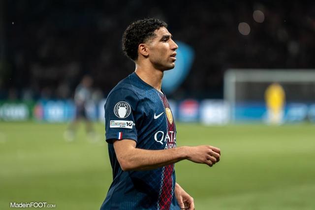 记者：若巴黎晋级欧冠决赛，阿什拉夫应该可以出场