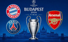 决赛会遇到谁？阿森纳去年欧冠被巴黎淘汰，前年被拜仁淘汰
