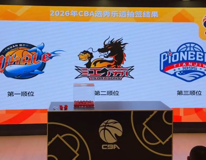 历史第一次！CBA选秀乐透抽签，后三名包揽前三顺位，四川状元！