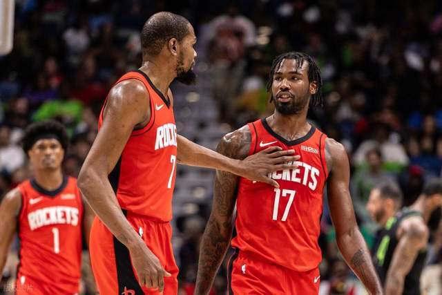 一场32分狂胜让西部明朗！火箭锁定前八，勇士连续3年附加赛