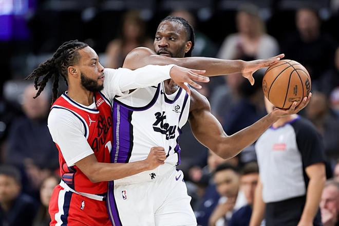 打出超级两双的惊艳数据！国王锋线大将简直是打爆了快船的防线？