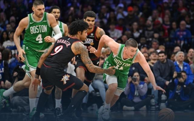 命中24记三分绿军大胜76人 恩比德复出战却输得更惨