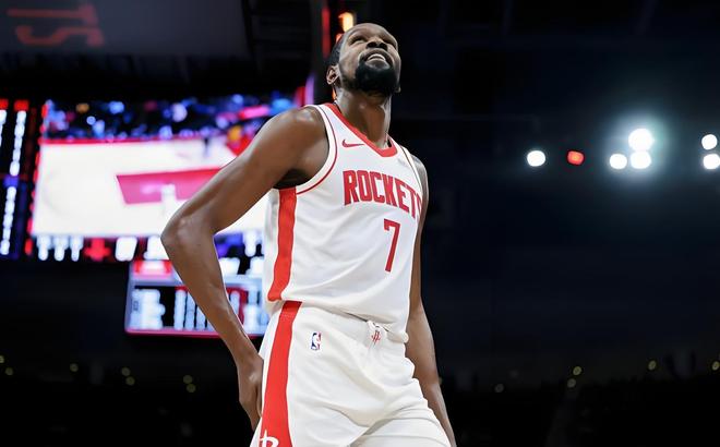 火箭真悬了，湖人轻松反超！奇兵单节7中5爆发，杜兰特打满整节