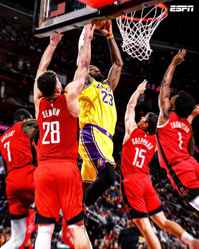 湖人淘汰火箭晋级次轮！詹姆斯击败库里后又复仇KD，他是GOAT了吗