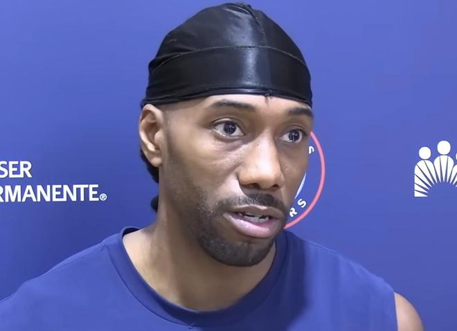 伦纳德：很开心到现在依旧保持健康，能和库里交锋感觉很棒