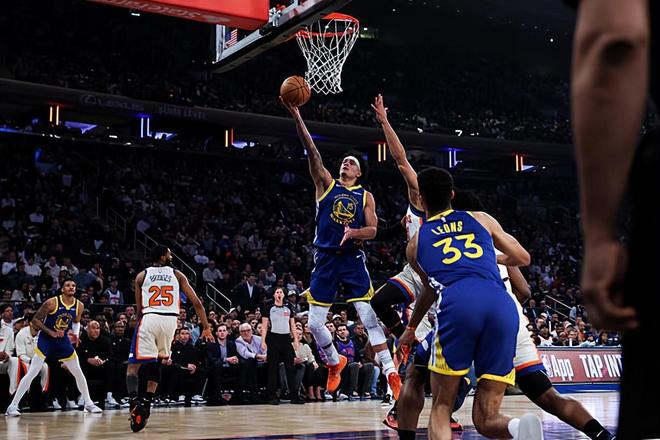 进步神速！勇士锋线新星打着打着已经开始展现出一些大将风度了？