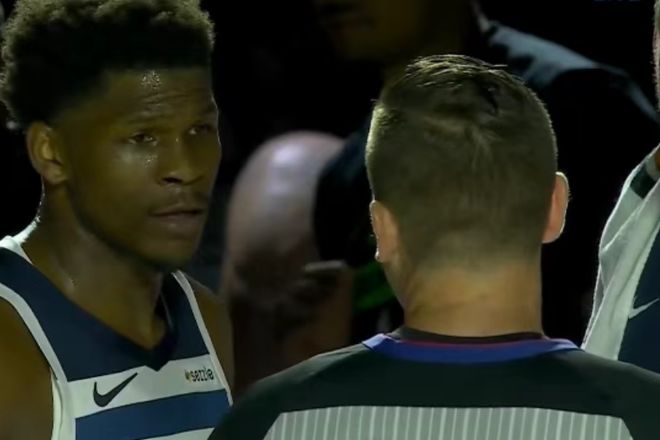 一节打崩？掘金疯狂17-0碾压森林狼 连3次3+1让华子不满找裁判