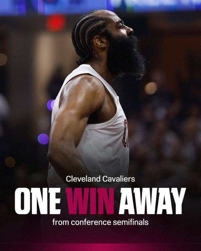 骑士12分逆转猛龙捍卫天王山 哈登季后赛4000分！