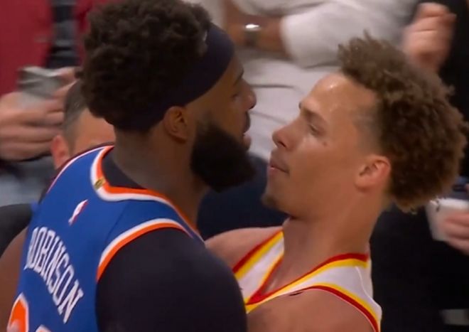 NBA官方罚单：罗宾逊丹尼尔斯冲突各罚5万和2.5万 均无需禁赛