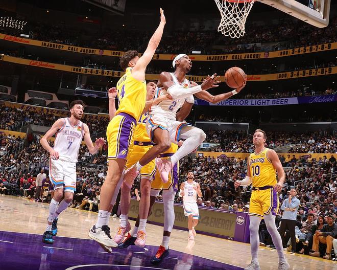 36分大胜！雷霆送残阵湖人三连败 亚历山大25+8