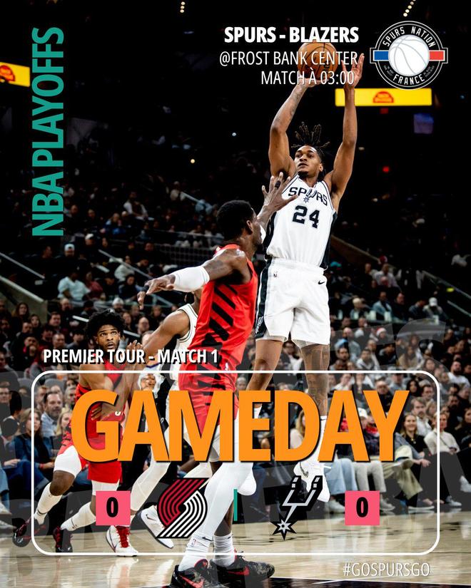 马刺季后赛：65%球员首秀，文班亚马首秀