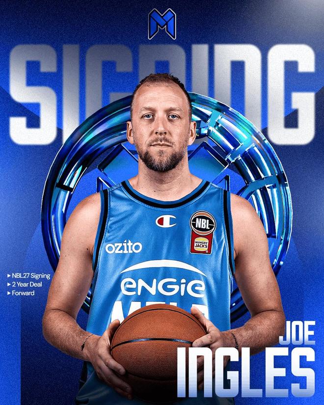 官方：英格尔斯签约墨尔本联，正式结束12年NBA生涯