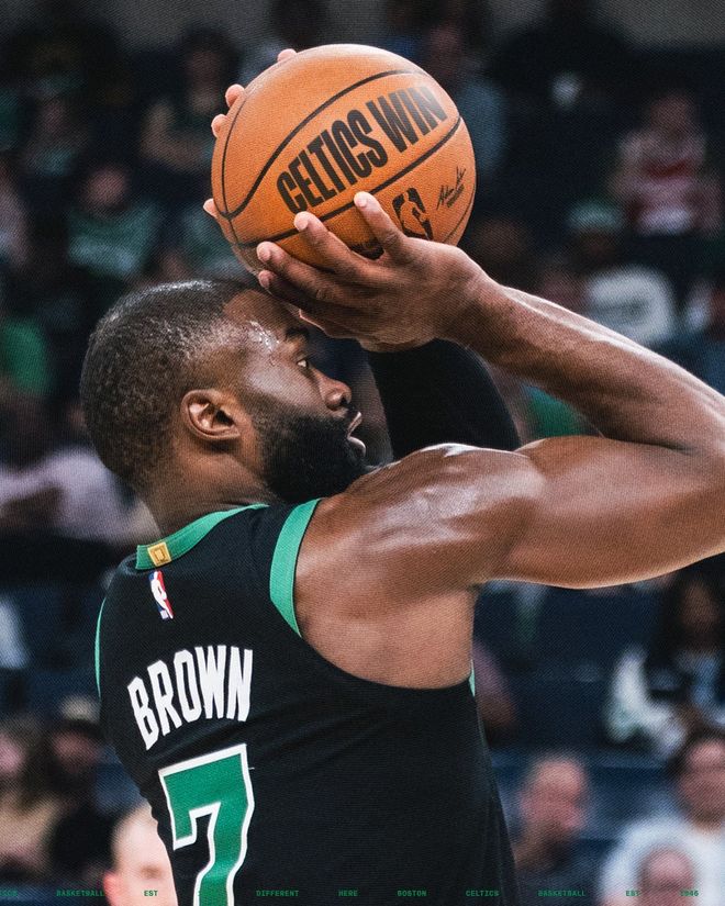 森林狼末节发力终结凯尔特人4连胜，布朗29分7篮板塔图姆16+11